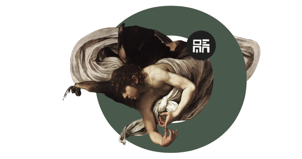 carravaggio angel tshirt catholic design from vatican shop