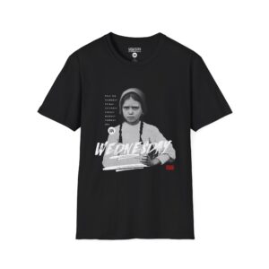 Vintage-Inspired Graphic Tee, Edgy T-Shirt for Artists, Unique Gift for Creative Souls, Casual Wear, Trendy Fashion Statement