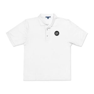 Stylish Unisex Embroidered Polo Shirt for Casual Days, Father's Day Gift, Work Attire, Summer Outing, Customizable Fashion